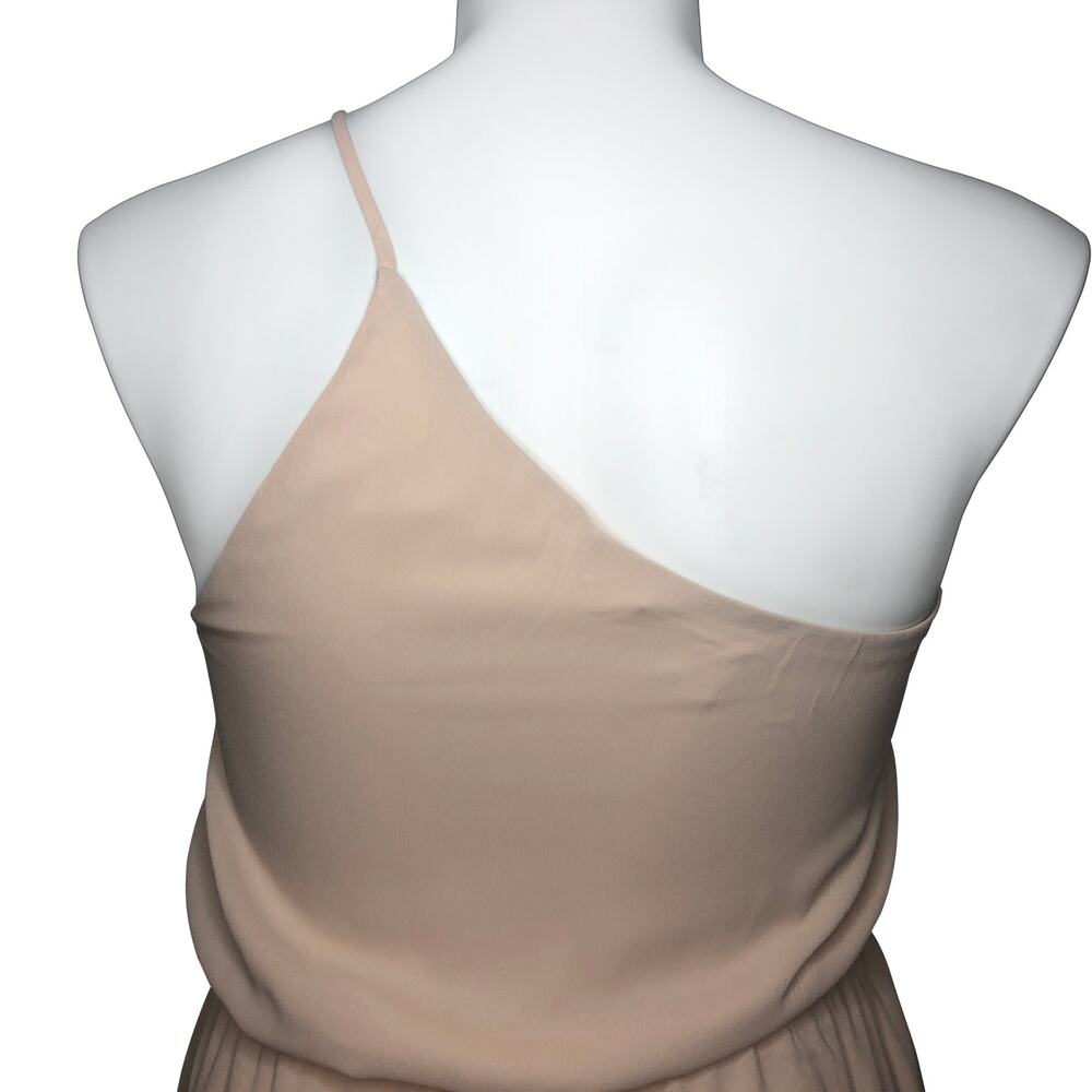 Everly One Shoulder Ruffle Dress - Size Large - Picture 9 of 11